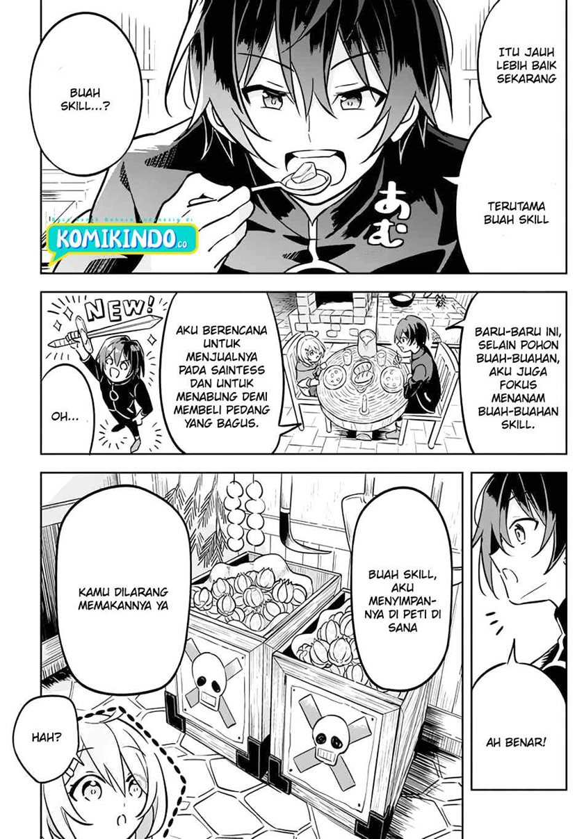 Halaman 9 dari Hazure Skill "Kinomi Master": Skill no Mi (Tabetara Shinu) o Mugen ni Taberareru You ni Natta Ken ni tsuite Chapter 1.2
