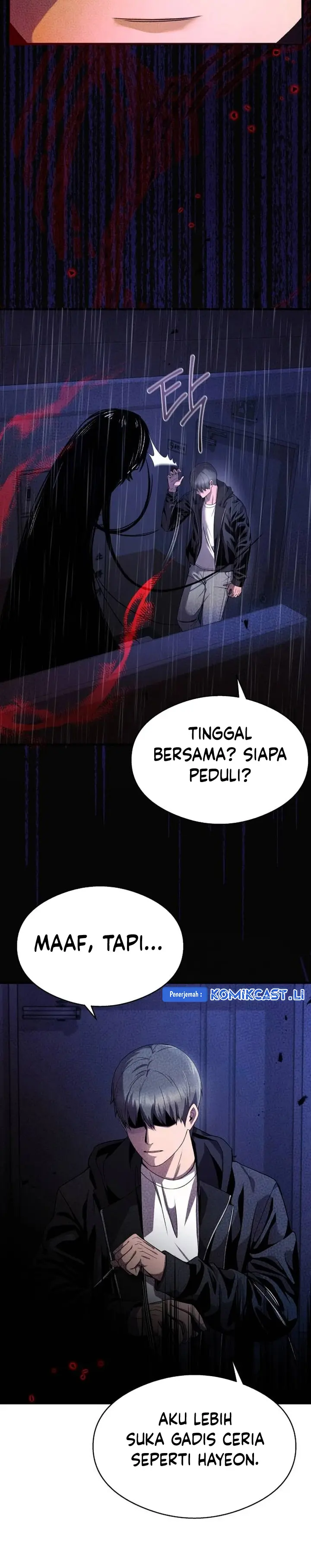 Halaman 14 dari Heart-Pounding Ghostly Poem Chapter 18
