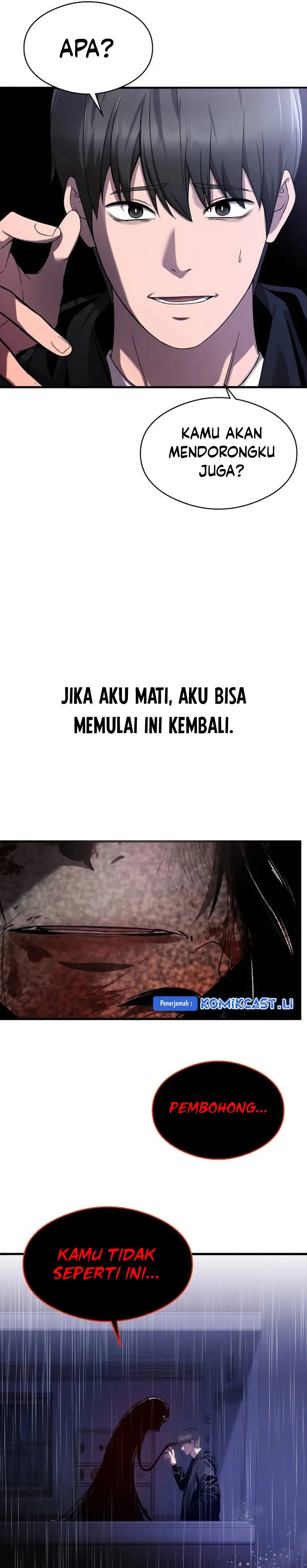 Halaman 17 dari Heart-Pounding Ghostly Poem Chapter 18
