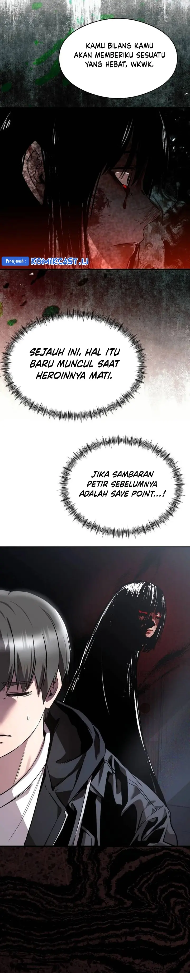 Halaman 19 dari Heart-Pounding Ghostly Poem Chapter 18