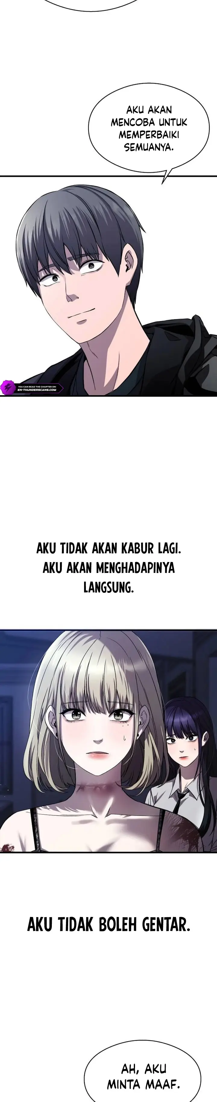 Halaman 35 dari Heart-Pounding Ghostly Poem Chapter 18