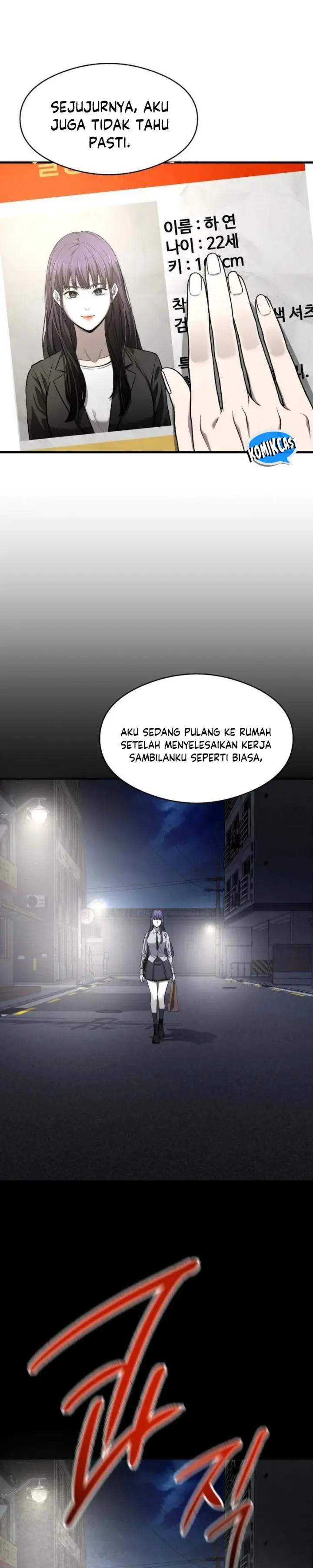Halaman 18 dari Heart-Pounding Ghostly Poem Chapter 5