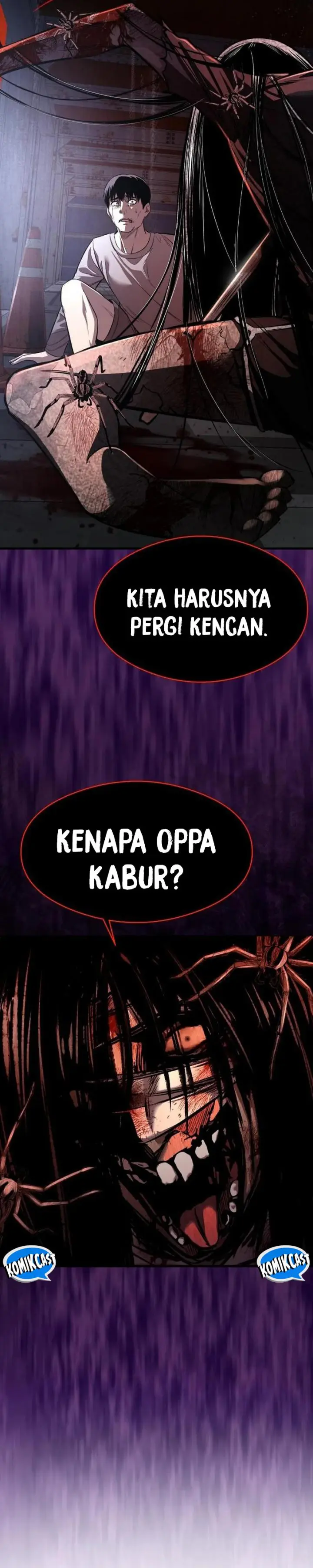 Halaman 48 dari Heart-Pounding Ghostly Poem Chapter 5
