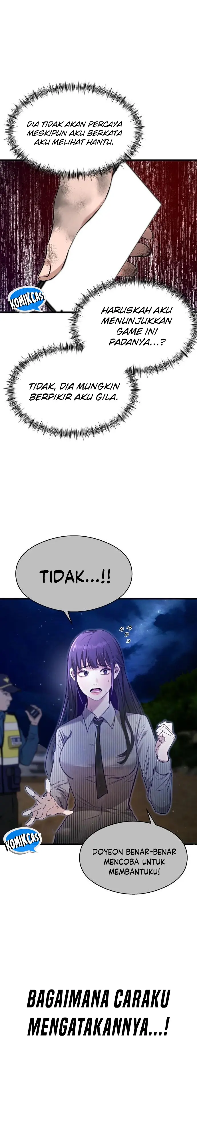 Halaman 13 dari Heart-Pounding Ghostly Poem Chapter 7