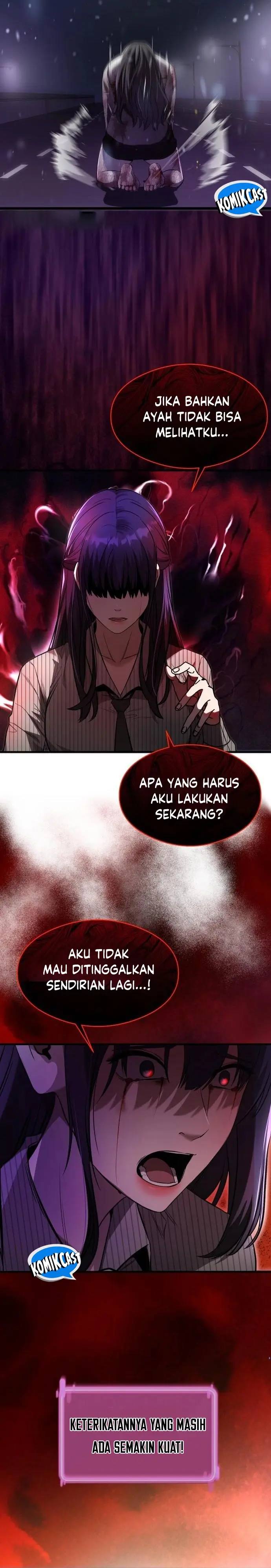 Halaman 19 dari Heart-Pounding Ghostly Poem Chapter 7