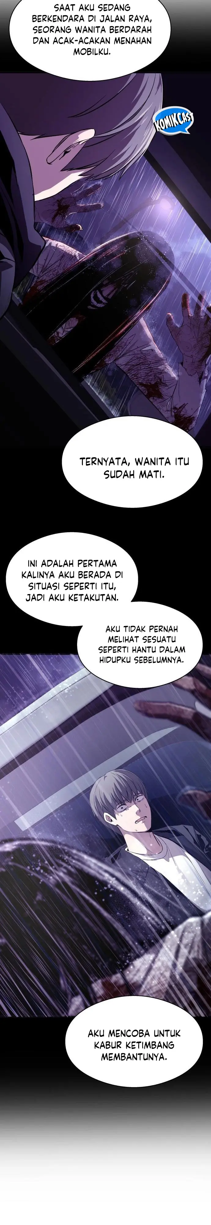 Halaman 21 dari Heart-Pounding Ghostly Poem Chapter 7