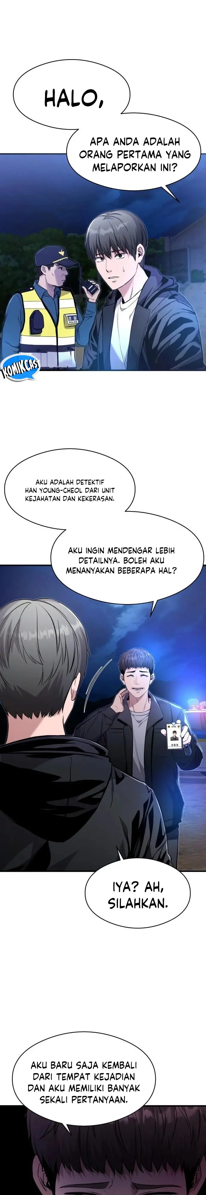 Halaman 9 dari Heart-Pounding Ghostly Poem Chapter 7