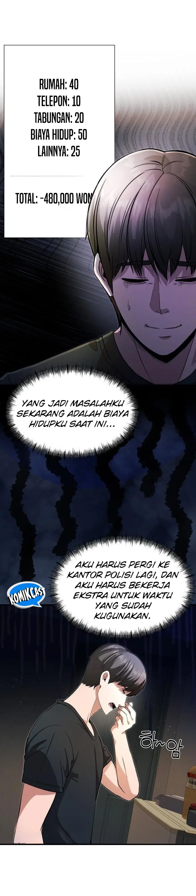 Halaman 20 dari Heart-Pounding Ghostly Poem Chapter 8