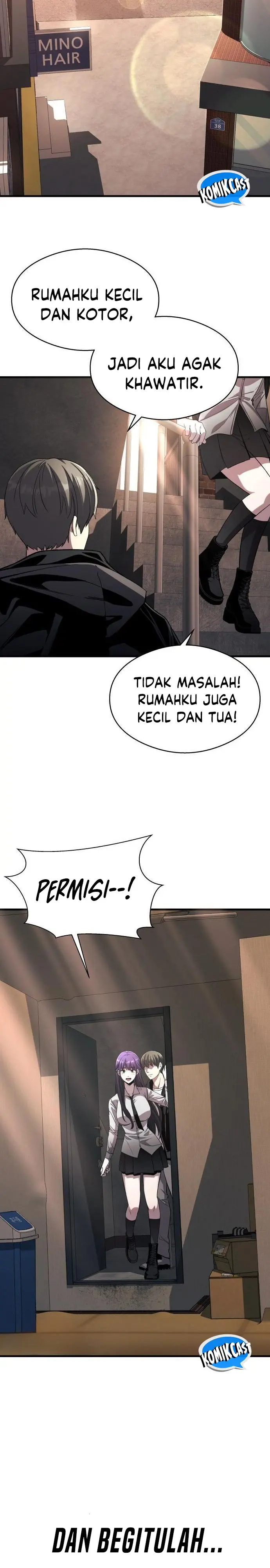 Halaman 7 dari Heart-Pounding Ghostly Poem Chapter 8