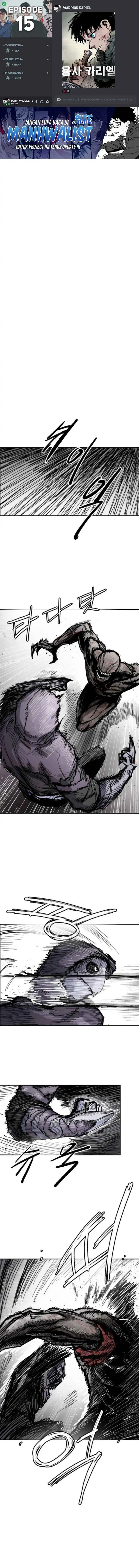 Halaman 1 dari Warrior Kariel Chapter 15