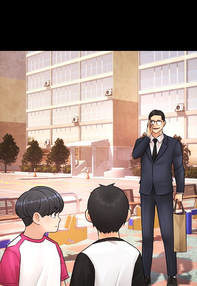 Halaman 144 dari Daddy Goes to School Chapter 102