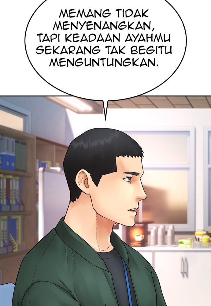 Halaman 55 dari Daddy Goes to School Chapter 104
