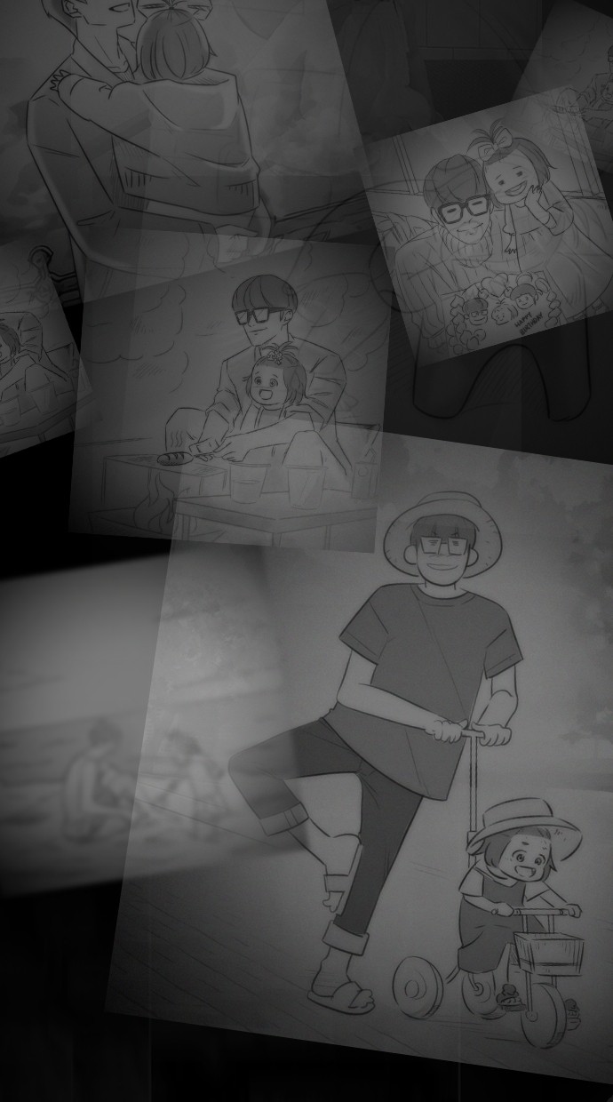Halaman 135 dari Daddy Goes to School Chapter 120