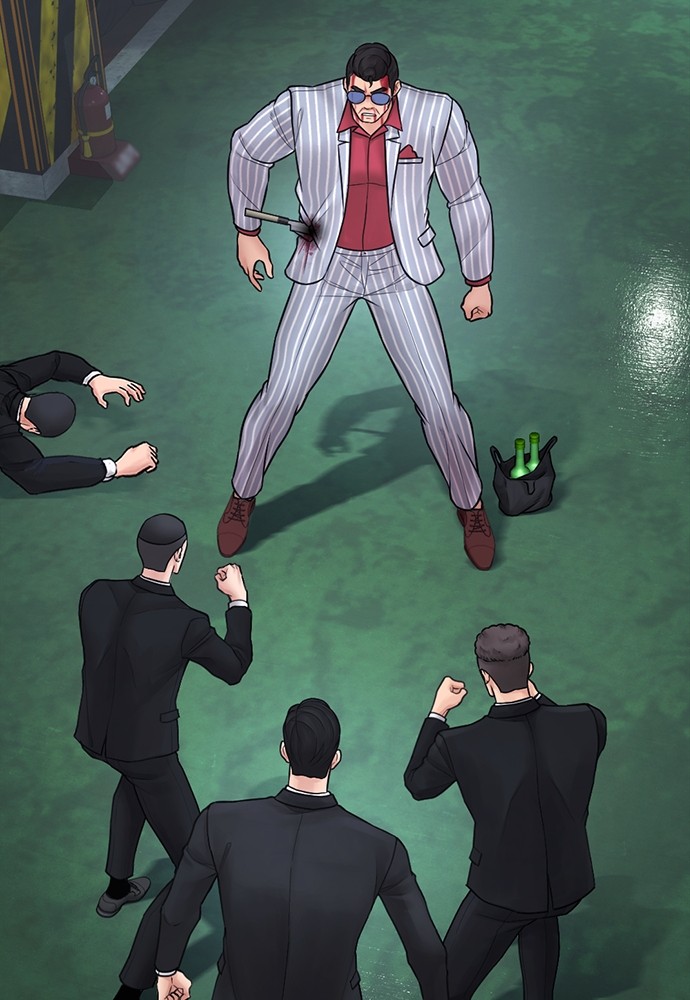 Halaman 128 dari Daddy Goes to School Chapter 136