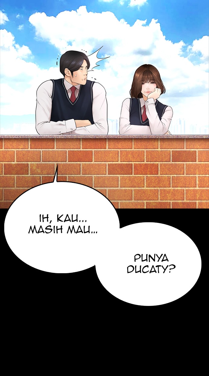 Halaman 98 dari Daddy Goes to School Chapter 45