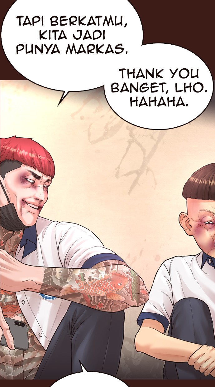 Halaman 128 dari Daddy Goes to School Chapter 55
