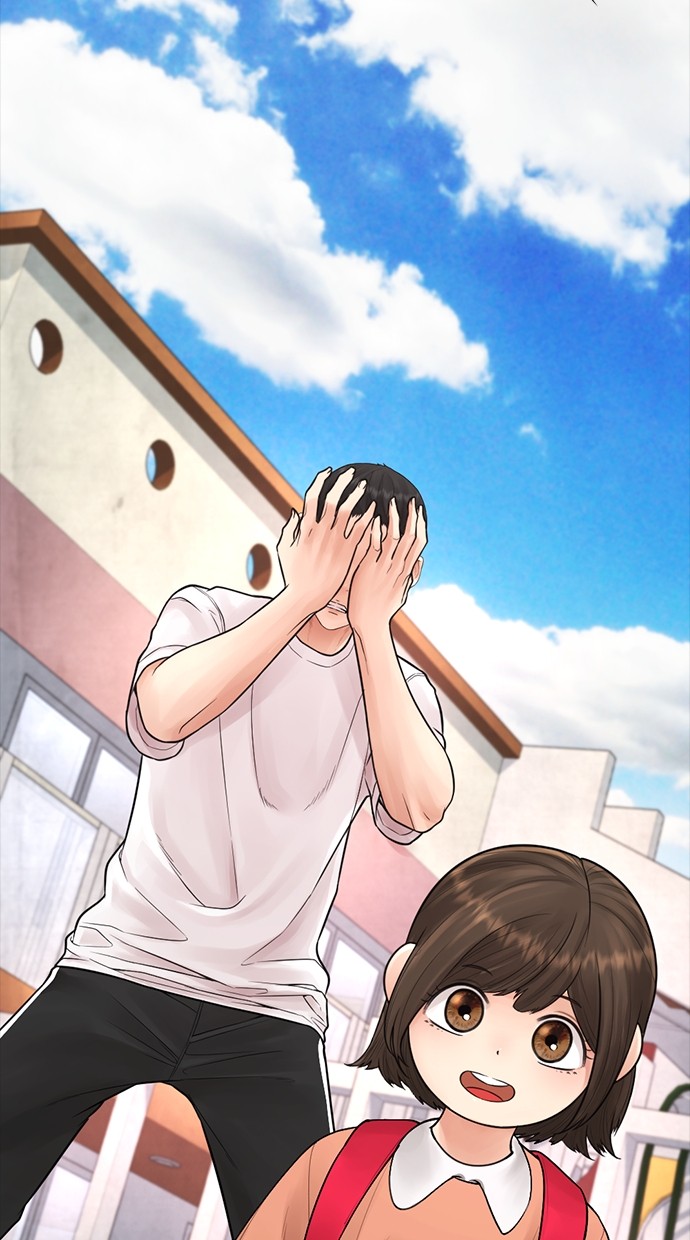 Halaman 56 dari Daddy Goes to School Chapter 81