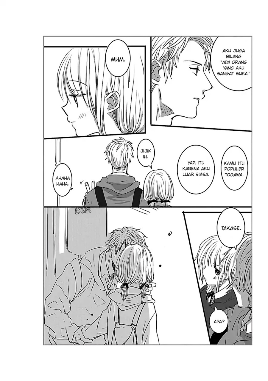 Halaman 7 dari Himitsu no Otsukiai o Shite Imasu. Chapter 1