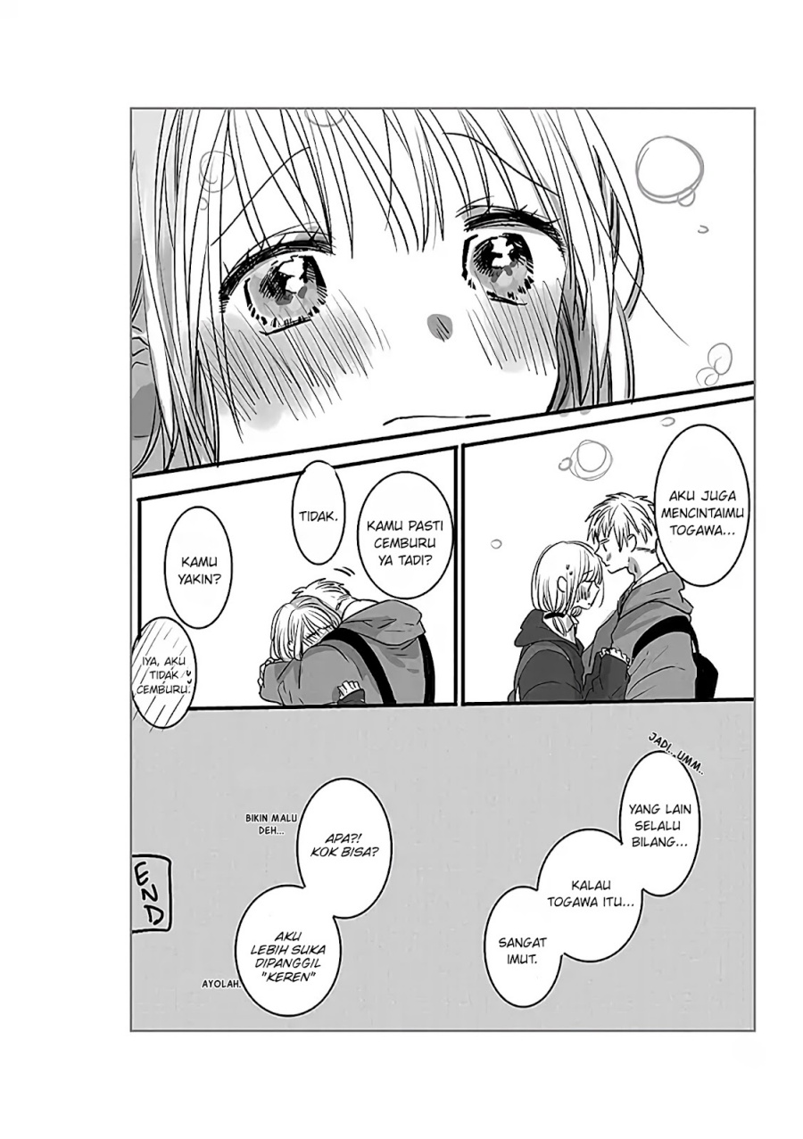 Halaman 9 dari Himitsu no Otsukiai o Shite Imasu. Chapter 1