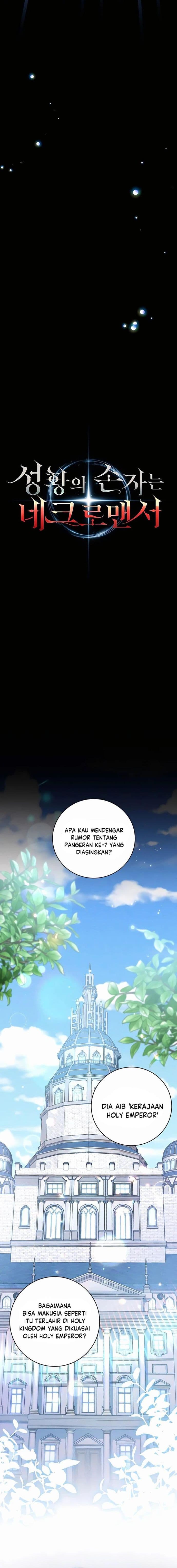 Halaman 9 dari Holy Emperor’s Grandson is a Necromancer Chapter 1