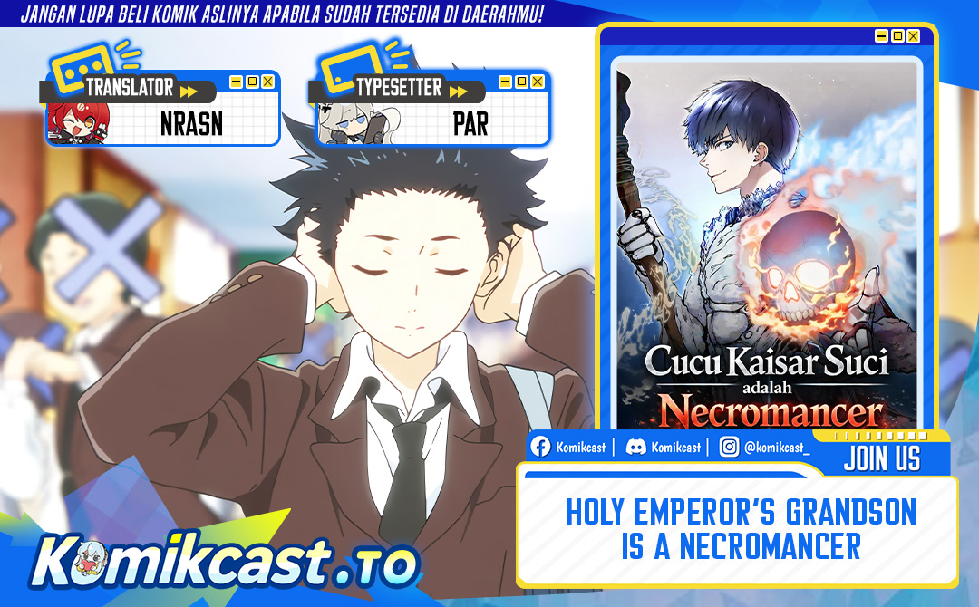 Halaman 1 dari Holy Emperor’s Grandson is a Necromancer Chapter 102