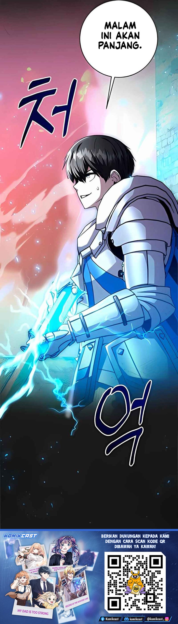 Halaman 35 dari Holy Emperor’s Grandson is a Necromancer Chapter 102