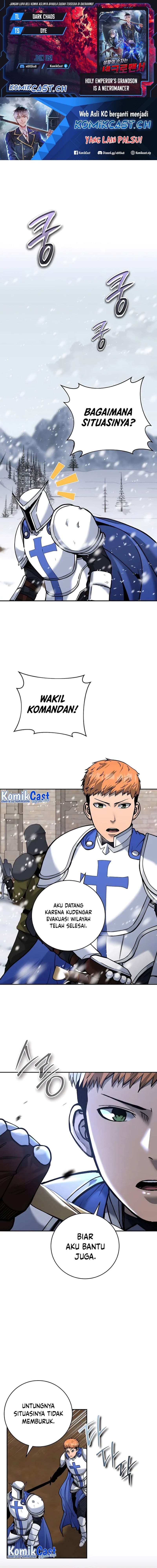 Halaman 1 dari Holy Emperor’s Grandson is a Necromancer Chapter 14