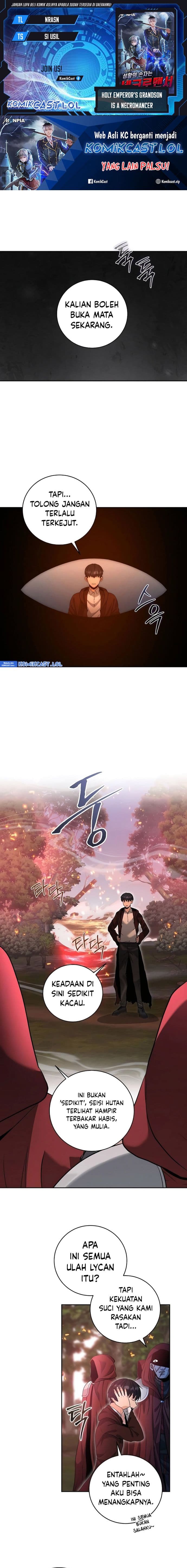 Halaman 1 dari Holy Emperor’s Grandson is a Necromancer Chapter 42