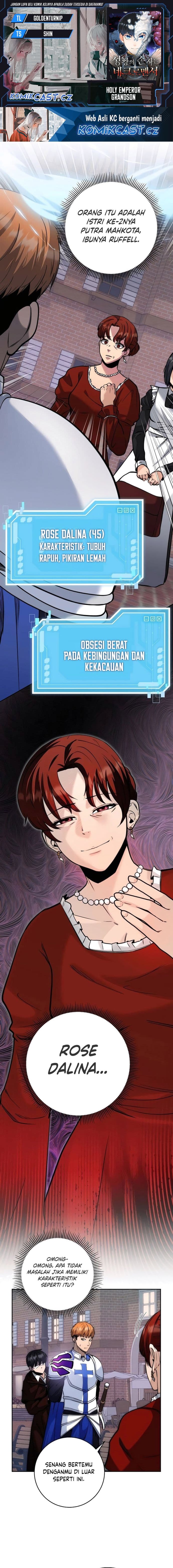 Halaman 1 dari Holy Emperor’s Grandson is a Necromancer Chapter 49