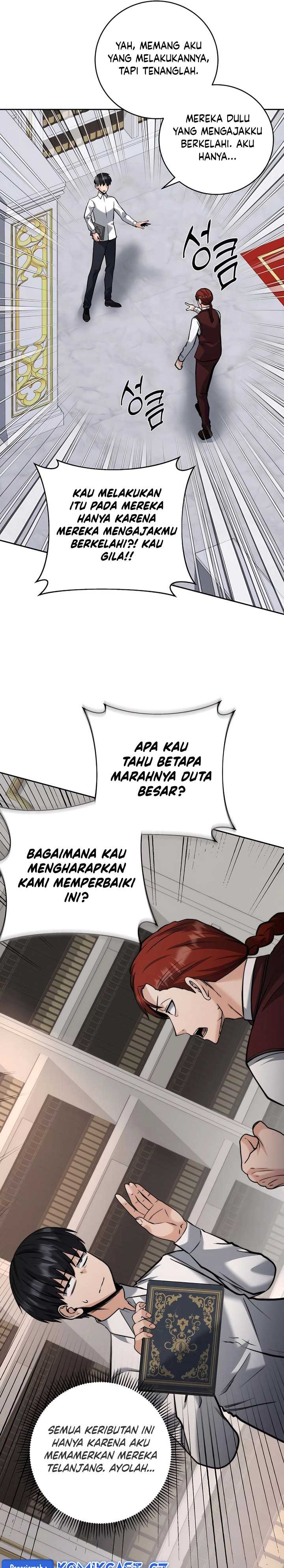 Halaman 22 dari Holy Emperor’s Grandson is a Necromancer Chapter 50