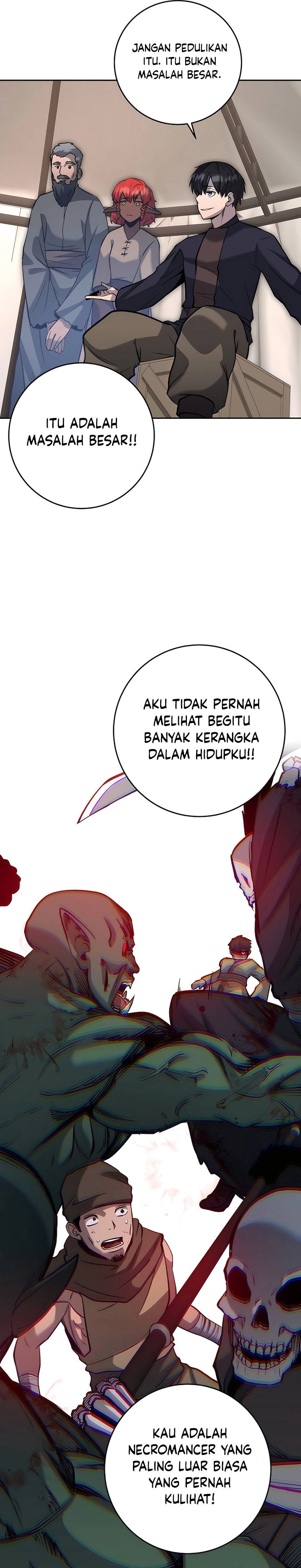 Halaman 22 dari Holy Emperor’s Grandson is a Necromancer Chapter 57