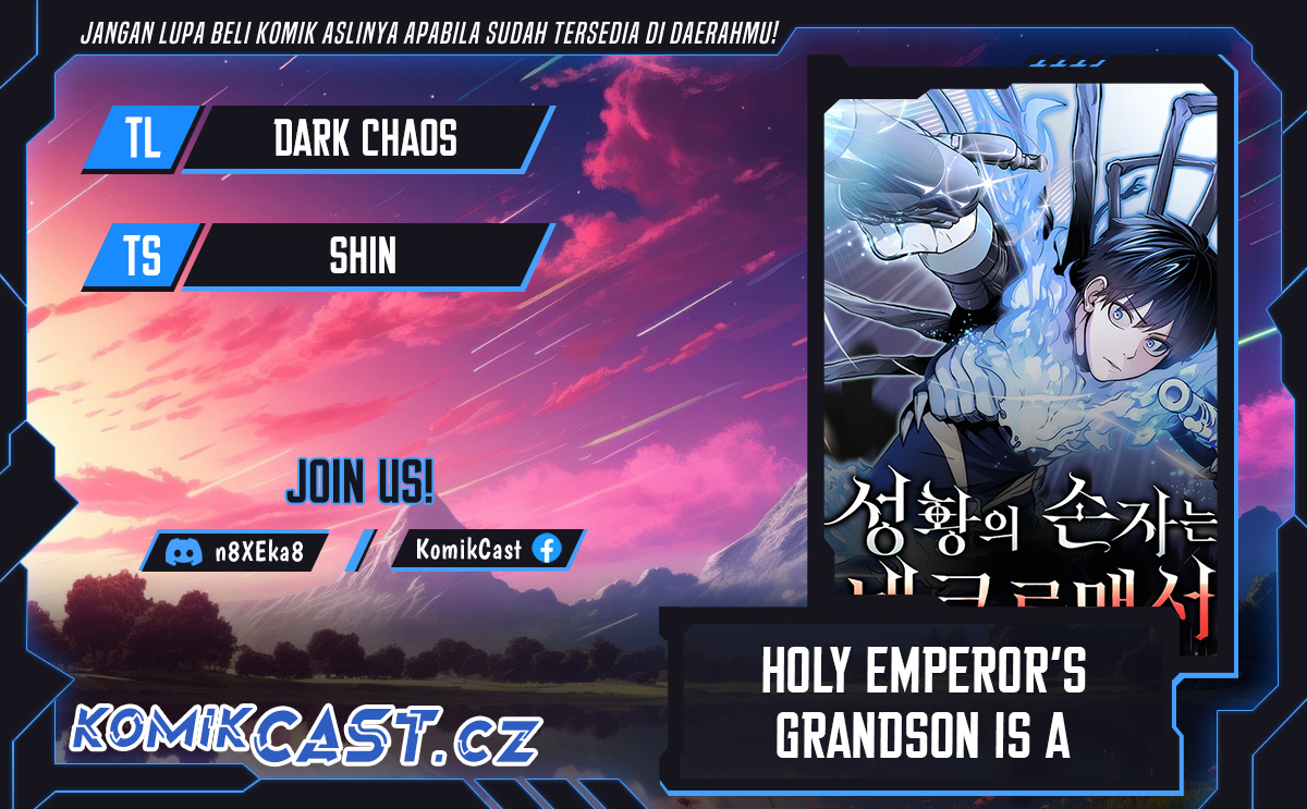 Halaman 1 dari Holy Emperor’s Grandson is a Necromancer Chapter 62