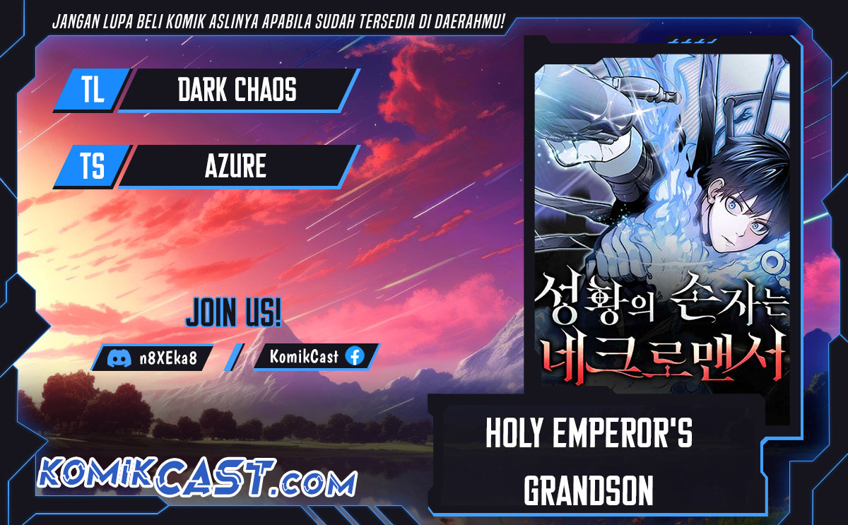 Halaman 1 dari Holy Emperor’s Grandson is a Necromancer Chapter 71