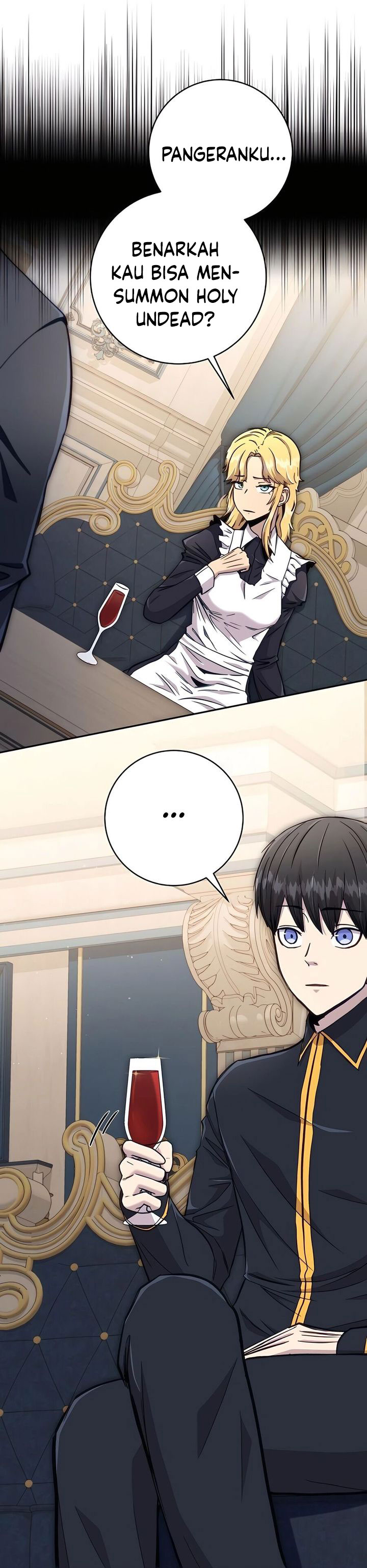 Halaman 13 dari Holy Emperor’s Grandson is a Necromancer Chapter 75