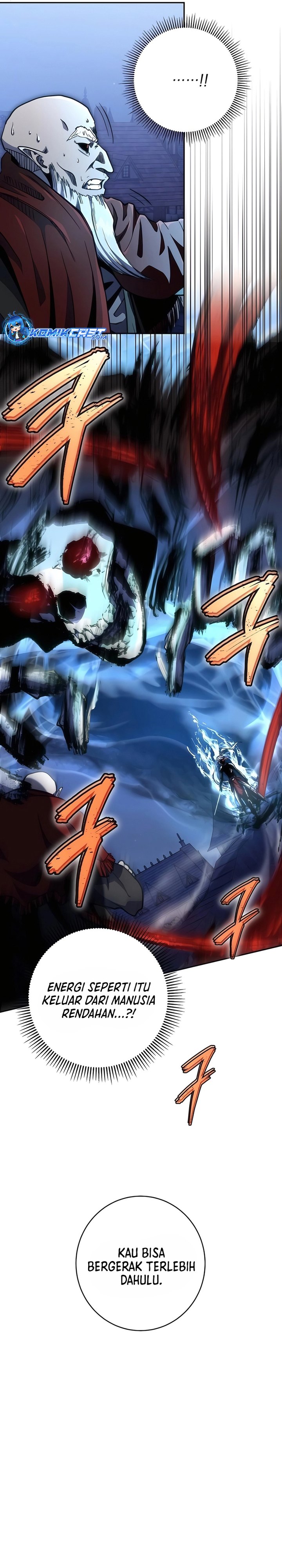 Halaman 22 dari Holy Emperor’s Grandson is a Necromancer Chapter 77