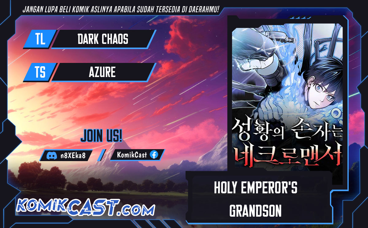 Halaman 1 dari Holy Emperor’s Grandson is a Necromancer Chapter 83