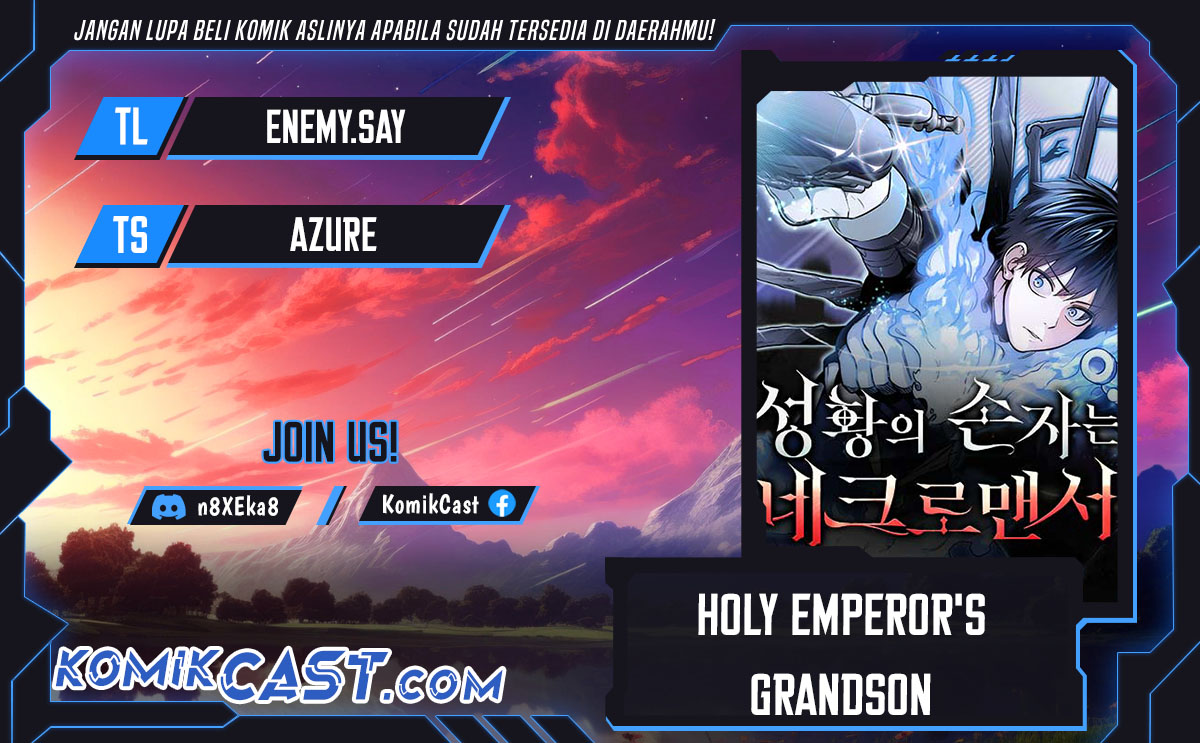 Halaman 1 dari Holy Emperor’s Grandson is a Necromancer Chapter 84