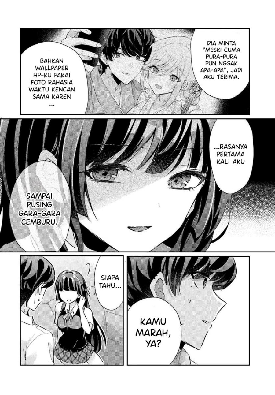 Halaman 12 dari Honmono no Kanojo ni Shitakunaru Made, Watashi de Tameshite Ii yo. Chapter 8