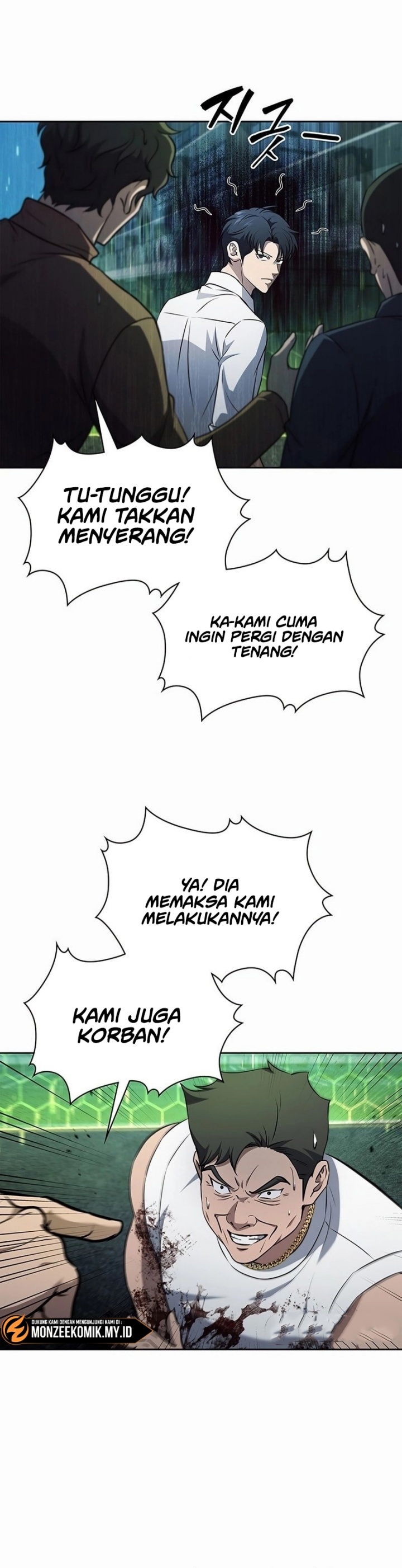 Halaman 9 dari How to Survive Restructuring Chapter 34