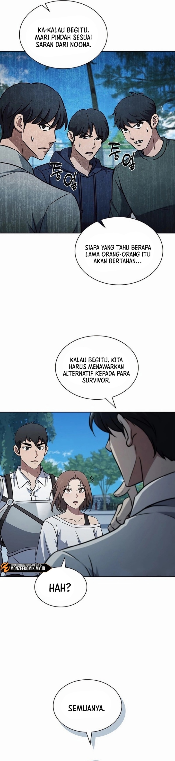 Halaman 17 dari How to Survive Restructuring Chapter 35