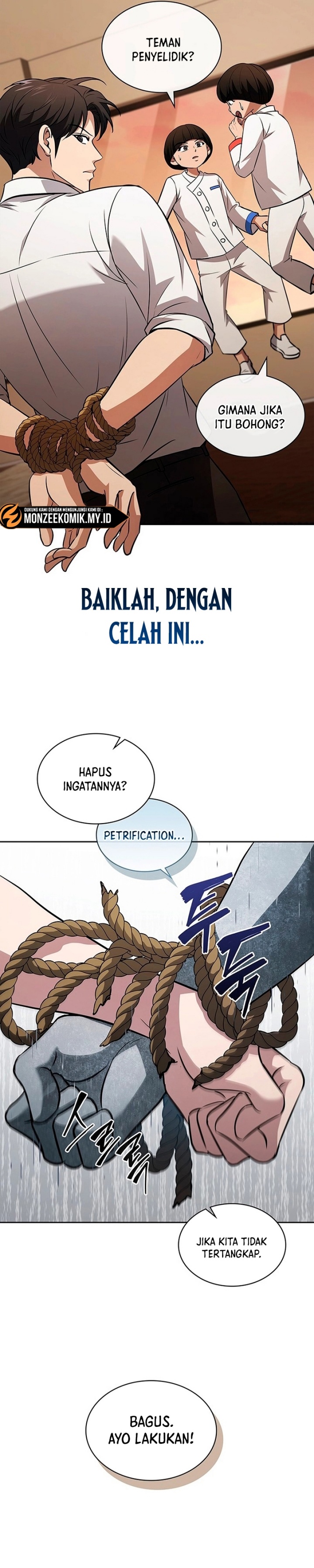 Halaman 12 dari How to Survive Restructuring Chapter 38