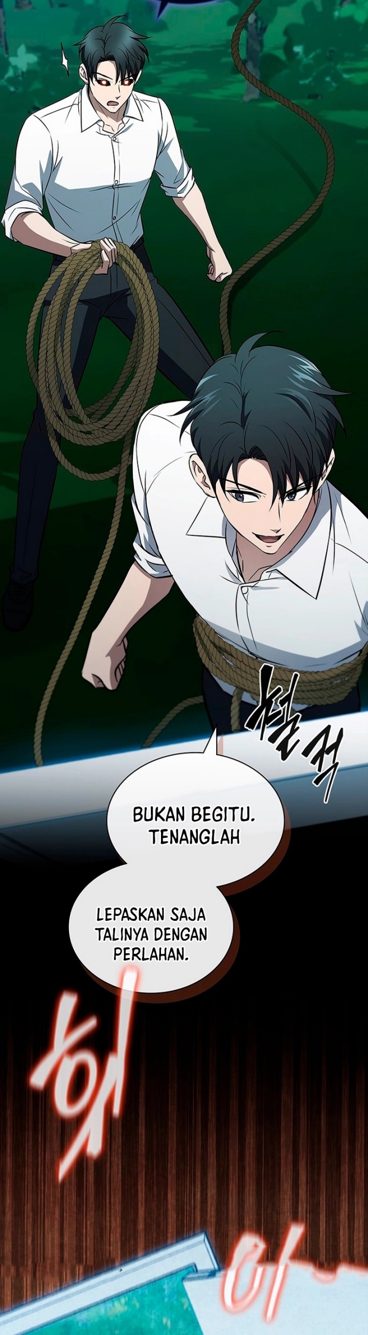 Halaman 40 dari How to Survive Restructuring Chapter 38