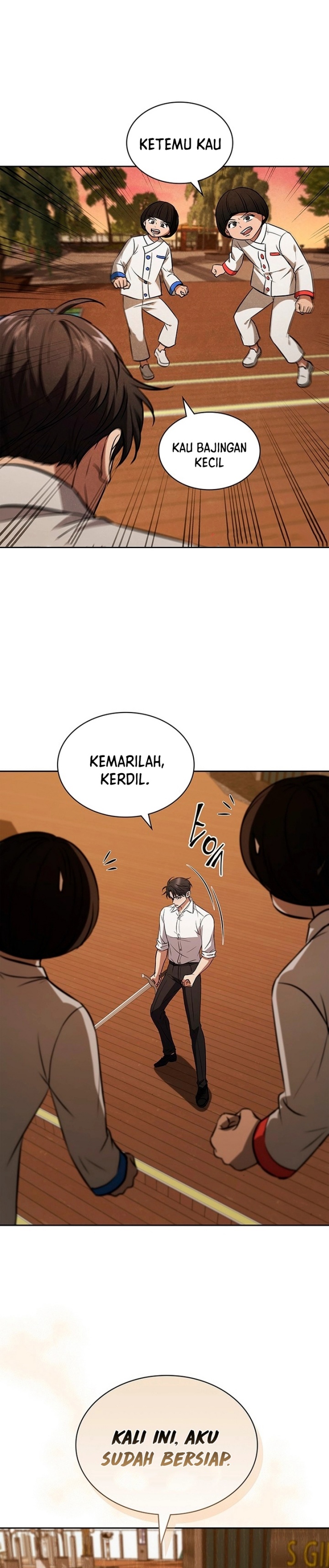 Halaman 43 dari How to Survive Restructuring Chapter 38