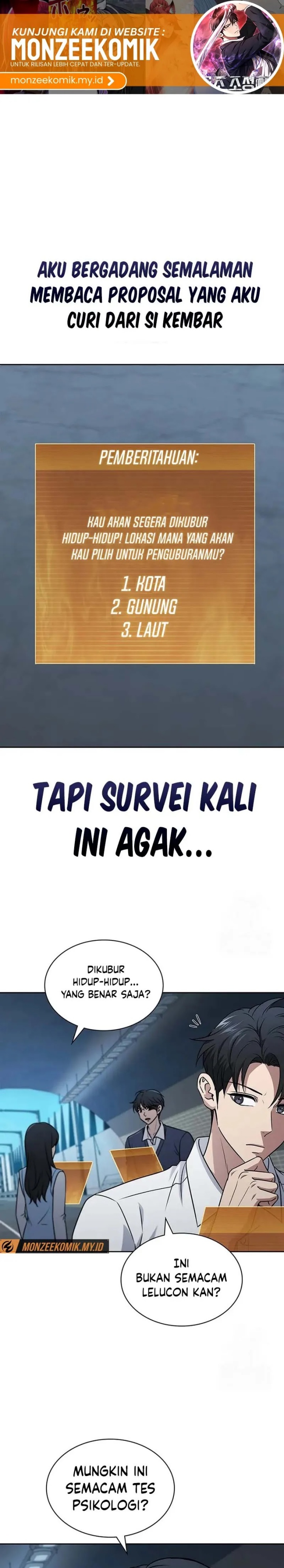 Halaman 2 dari How to Survive Restructuring Chapter 42