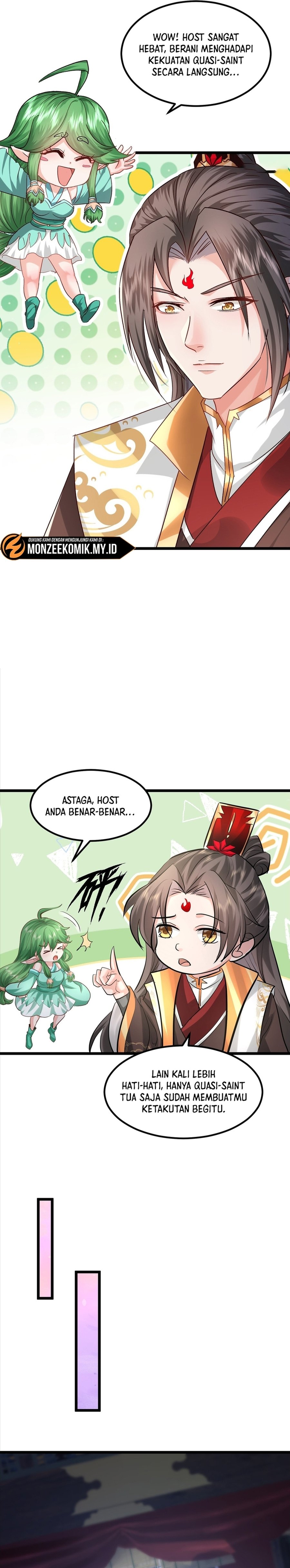 Halaman 6 dari Humble System, Kneel and Beg Me to Be Invincible Chapter 48
