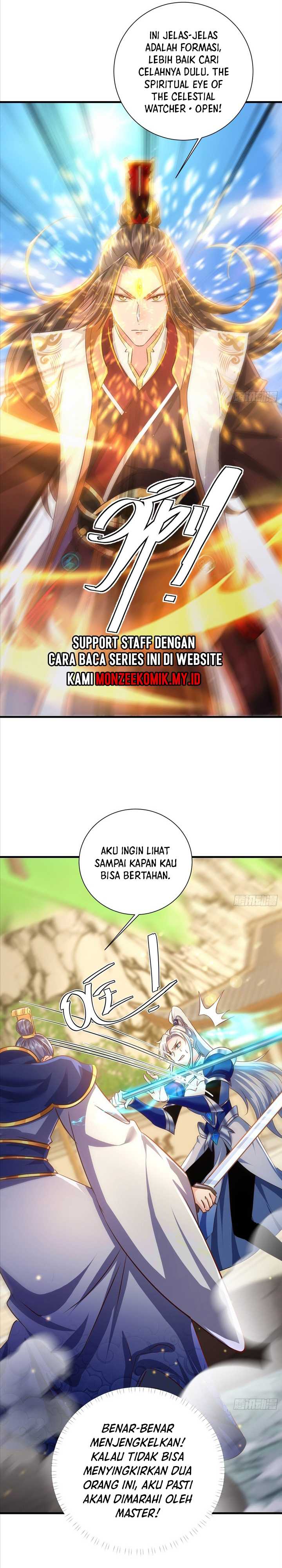Halaman 10 dari Humble System, Kneel and Beg Me to Be Invincible Chapter 59