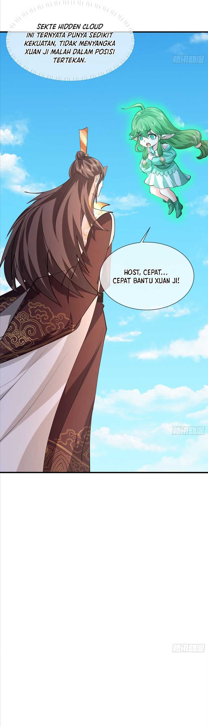 Halaman 9 dari Humble System, Kneel and Beg Me to Be Invincible Chapter 59
