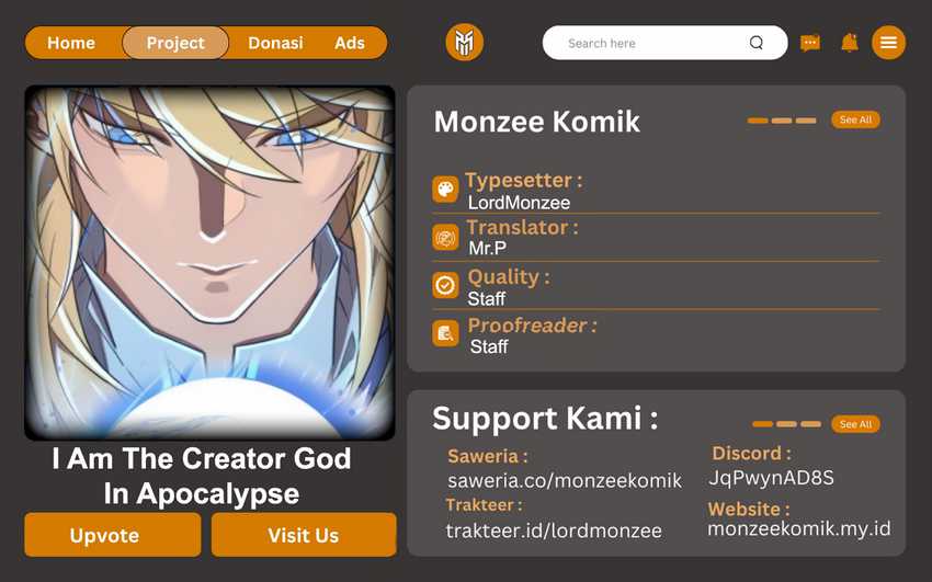 Halaman 1 dari I Am the Creator God in Apocalypse Chapter 2