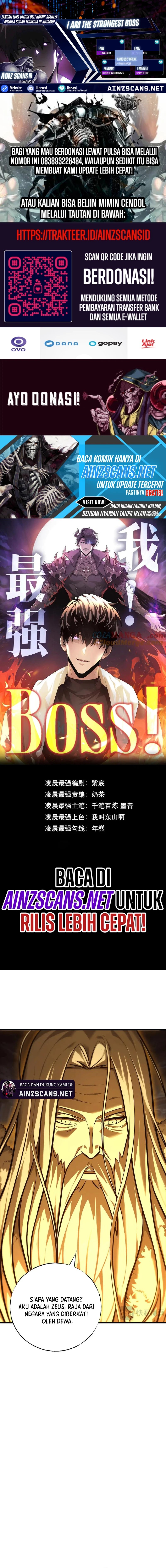 Halaman 1 dari I Am the Strongest Boss Chapter 38
