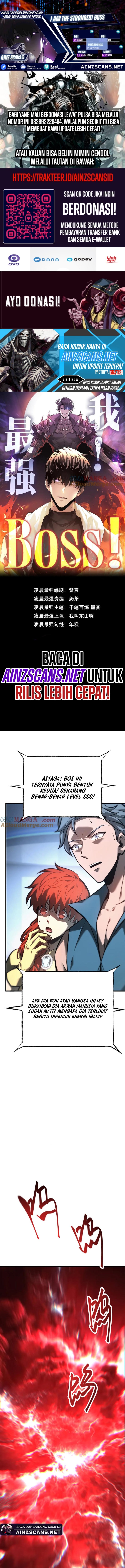 Halaman 1 dari I Am the Strongest Boss Chapter 39